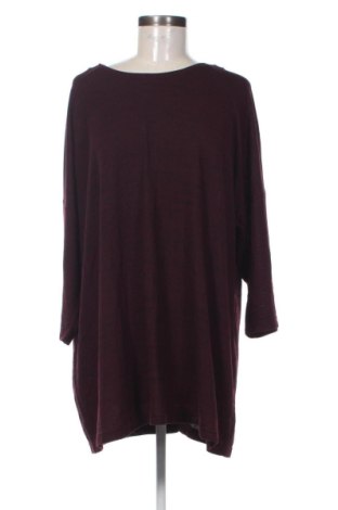Damen Shirt Ulla Popken, Größe 4XL, Farbe Lila, Preis 17,99 €