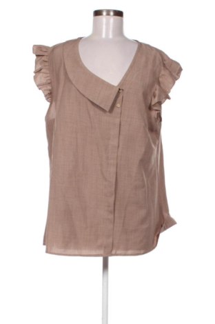 Damen Shirt Unbranded, Größe XXL, Farbe Braun, Preis € 9,78