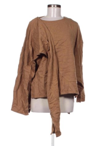 Дамска блуза Zara, Размер XL, Цвят Кафяв, Цена 14,31 €