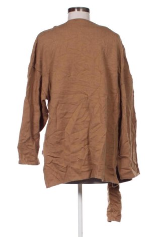 Дамска блуза Zara, Размер XL, Цвят Кафяв, Цена 14,31 €