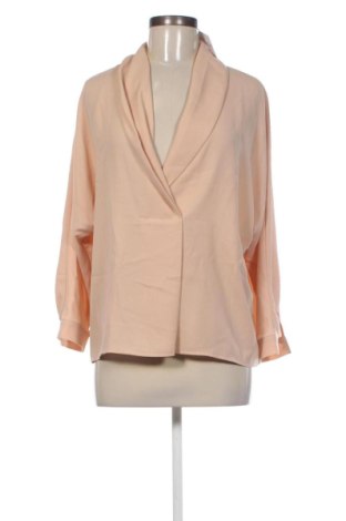 Bluză de femei Zara, Mărime L, Culoare Bej, Preț 41,99 Lei, #136424512