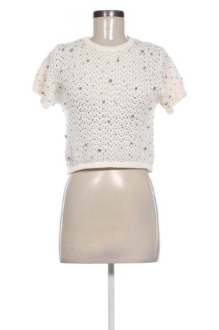 Дамска блуза Zara, Размер L, Цвят Екрю, Цена 10,73 €