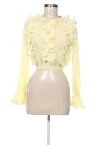 Bluză de femei Zara, Mărime S, Culoare Galben, Preț 85,99 Lei