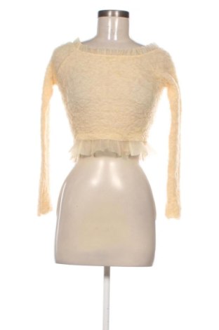 Дамска блуза Zara, Размер S, Цвят Жълт, Цена 14,00 €
