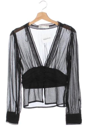 Дамска блуза Zara, Размер XS, Цвят Черен, Цена 14,31 €
