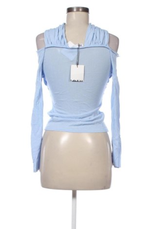 Bluză de femei Zara, Mărime M, Culoare Albastru, Preț 85,99 Lei