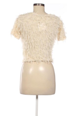 Damen Shirt Zara, Größe S, Farbe Beige, Preis 10,00 €