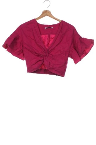 Дамска блуза Zara, Размер S, Цвят Розов, Цена 10,73 €