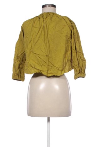 Дамска блуза Zara, Размер XS, Цвят Зелен, Цена 14,31 €