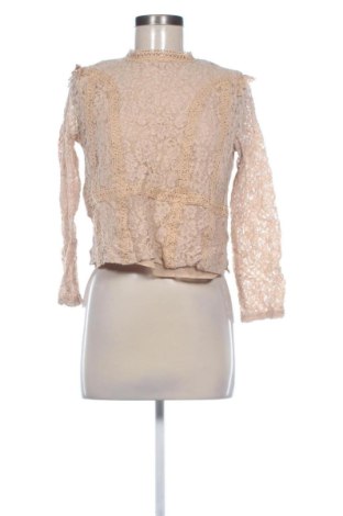 Дамска блуза Zara, Размер L, Цвят Бежов, Цена 14,31 €