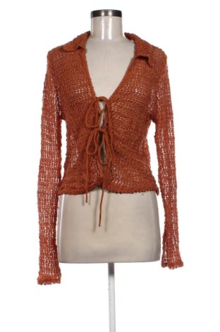 Дамска жилетка H&M Divided, Размер L, Цвят Кафяв, Цена 15,33 €