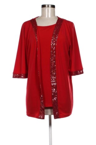 Cardigan de damă Helena Vera, Mărime M, Culoare Roșu, Preț 129,99 Lei