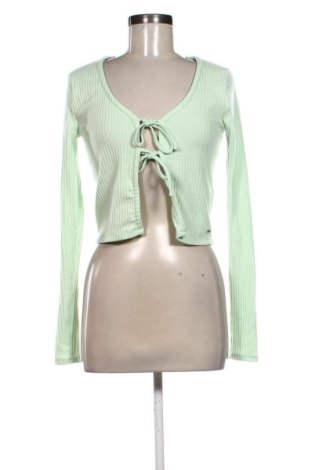 Damen Strickjacke Hollister, Größe S, Farbe Grün, Preis 27,99 €