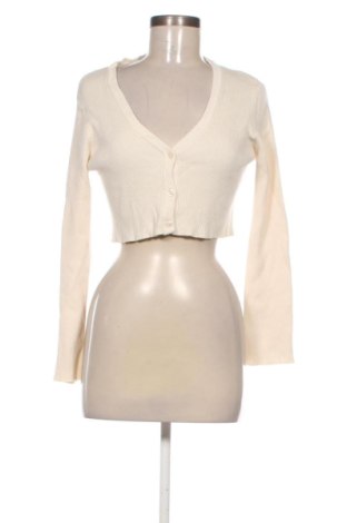 Cardigan de damă Pull&Bear, Mărime M, Culoare Bej, Preț 91,99 Lei