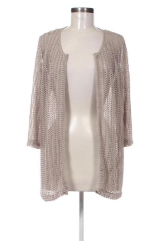 Damen Strickjacke Ulla Popken, Größe L, Farbe Beige, Preis 27,99 €