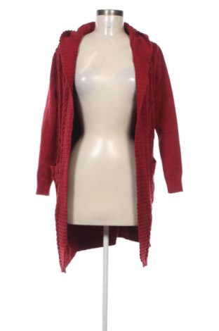 Damen Strickjacke Unbranded, Größe L, Farbe Rot, Preis 15,00 €, #136437556