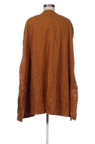 Дамска жилетка Zanzea, Размер 3XL, Цвят Кафяв, Цена 15,33 €