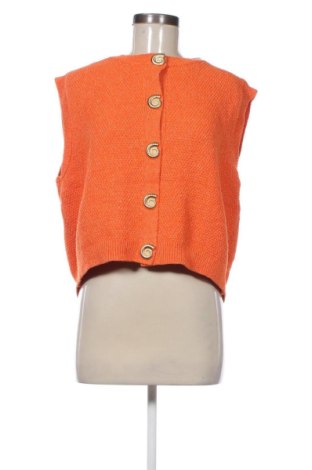 Дамска жилетка Zara, Размер L, Цвят Оранжев, Цена 14,31 €