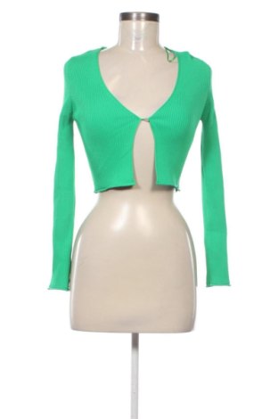 Damen Strickjacke Zara, Größe S, Farbe Grün, Preis 41,99 €