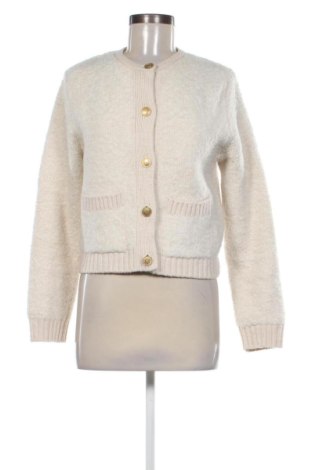 Damen Strickjacke Zara, Größe M, Farbe Ecru, Preis 13,81 €