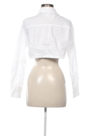 Cămașă de femei Bershka, Mărime XS, Culoare Alb, Preț 79,99 Lei