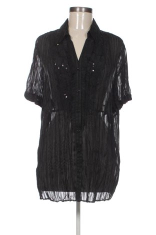 Γυναικείο πουκάμισο Gerry Weber, Μέγεθος XXL, Χρώμα Μαύρο, Τιμή 17,99 €, #136385074