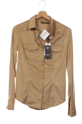 Дамска риза Guess, Размер XS, Цвят Кафяв, Цена 80,78 €