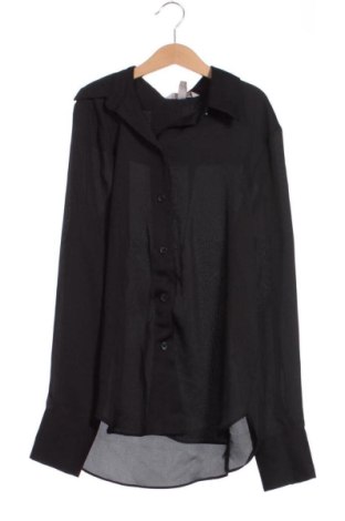 Γυναικείο πουκάμισο H&M, Μέγεθος XS, Χρώμα Μαύρο, Τιμή 13,00 €