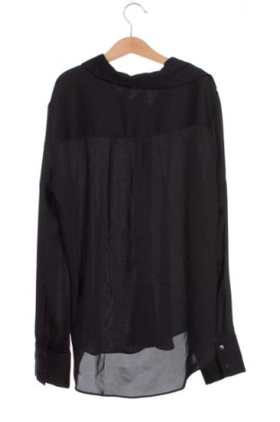 Γυναικείο πουκάμισο H&M, Μέγεθος XS, Χρώμα Μαύρο, Τιμή 13,00 €