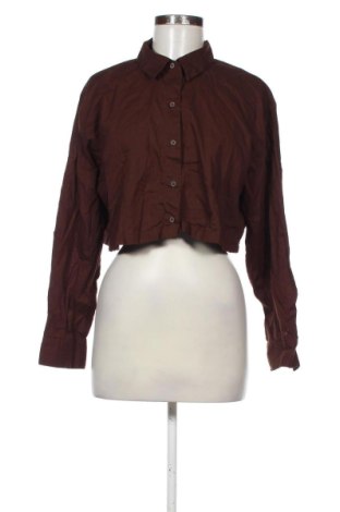 Дамска риза H&M Divided, Размер M, Цвят Кафяв, Цена 13,29 €