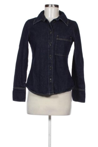 Дамска риза Massimo Dutti, Размер M, Цвят Син, Цена 28,63 €