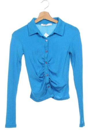 Damenbluse NA-KD, Größe XS, Farbe Blau, Preis 27,99 €