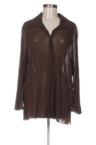 Damenbluse Oui, Größe XXL, Farbe Braun, Preis 82,99 €