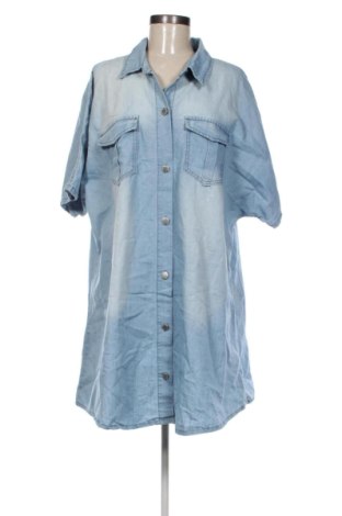 Дамска риза SHEIN, Размер XXL, Цвят Син, Цена 13,29 €