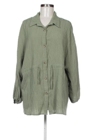 Cămașă de femei SHEIN, Mărime L, Culoare Verde, Preț 79,99 Lei