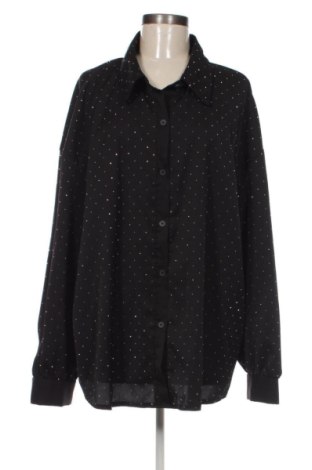 Cămașă de femei SHEIN, Mărime 4XL, Culoare Negru, Preț 67,77 Lei