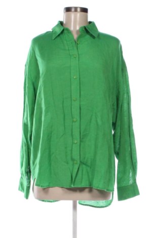 Дамска риза Stradivarius, Размер L, Цвят Зелен, Цена 13,00 €