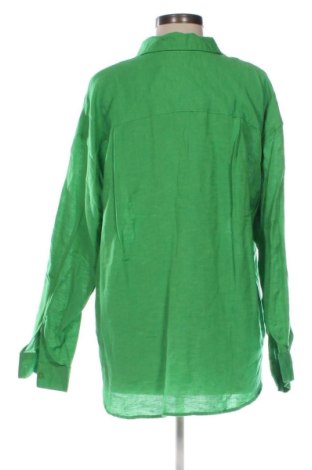 Дамска риза Stradivarius, Размер L, Цвят Зелен, Цена 13,00 €