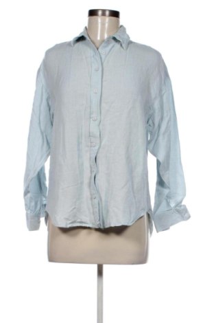 Дамска риза Stradivarius, Размер M, Цвят Син, Цена 12,85 €