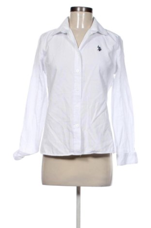 Дамска риза U.S. Polo Assn., Размер M, Цвят Бял, Цена 28,00 €, #136465013