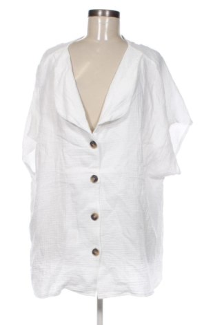 Дамска риза Unbranded, Размер 5XL, Цвят Бял, Цена 13,29 €