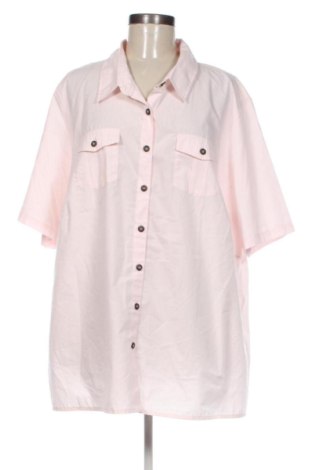Γυναικείο πουκάμισο Unbranded, Μέγεθος 4XL, Χρώμα Ρόζ , Τιμή 15,99 €