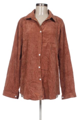 Дамска риза Unbranded, Размер 3XL, Цвят Кафяв, Цена 13,29 €