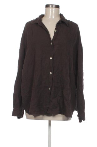 Дамска риза Unbranded, Размер 3XL, Цвят Кафяв, Цена 15,33 €