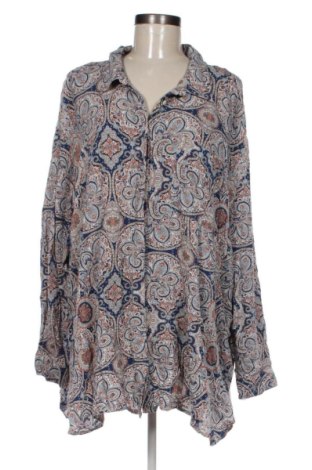 Γυναικείο πουκάμισο Unbranded, Μέγεθος 4XL, Χρώμα Πολύχρωμο, Τιμή 17,00 €