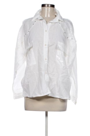 Γυναικείο πουκάμισο Unbranded, Μέγεθος XXL, Χρώμα Λευκό, Τιμή 20,00 €