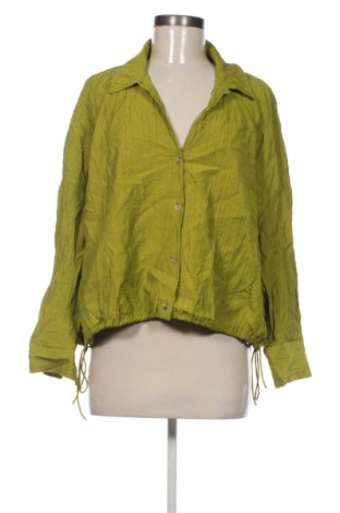 Damenbluse Zara, Größe L, Farbe Grün, Preis 17,99 €