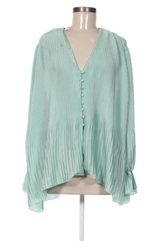Дамска риза Zara, Размер 3XL, Цвят Зелен, Цена 14,31 €