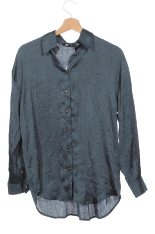 Cămașă de femei Zara, Mărime XS, Culoare Verde, Preț 85,99 Lei