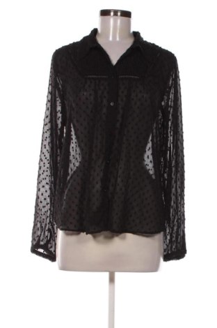Дамска риза Zara, Размер L, Цвят Черен, Цена 14,31 €